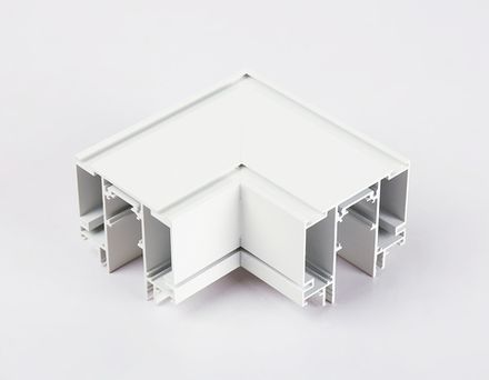 Коннектор угловой для шинопровода Magnetic 48V в натяжной потолок GL3391 WH белый