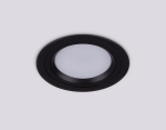 Светильник встраиваемый поворотный точечный TN51913 BK черный GX53 max 12W D115*23