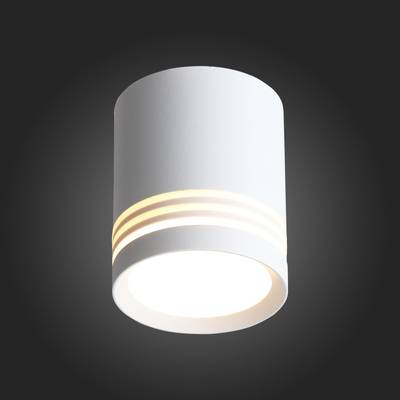ST101.542.05 Светильник потолочный Белый LED 1*5W 4000K 390Lm Ra&gt;80 120° IP20 D68xH80 170-240V