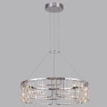 7059/44L HIGHTECH ODL26 287 светильник нерж/сталь хром IP20 LED 44W 3960Лм 3000K 220V ZAHA