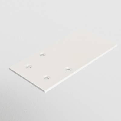 Заглушка торцевая 1шт S35 накладной белый, TRA004EC-21W. TM Maytoni