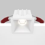 Встраиваемый светильник Alfa LED 4000K 1x10Вт 36° Dim Triac DL043-01-10W4K-D-SQ-W. TM Maytoni