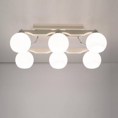 Citilux Ариста CL164362 Люстра деревянная Светлая