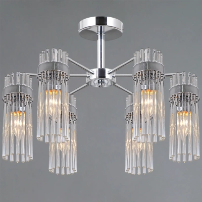 IL0761-6CSQ-25 CR GENOA светильник потолочный ILLUMICO, E14х6