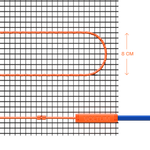 VLT01-200-6.0 Нагревательный мат VLT01-200-6.0 (ТМ Maytoni)