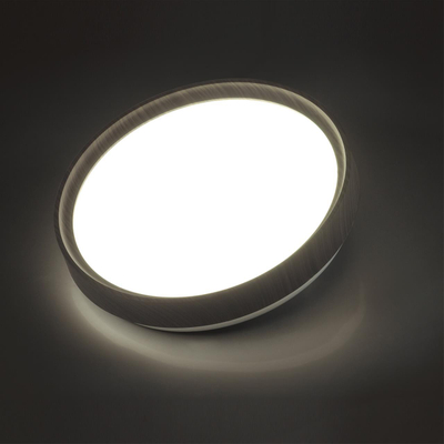 7627/CL PALE SN 175 Светильник пластик/белый/венге под дерево LED 30Вт 4000К D330 IP43 WOODI