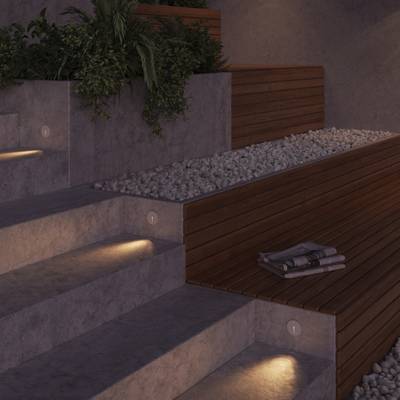 Подсветка для лестниц Lock 3000К 3Вт IP 54, O014SL-L3W3K. TM Maytoni