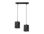 Светильник подвесной TN5133/2 BK черный E27/2 max 40W 260*80*1150