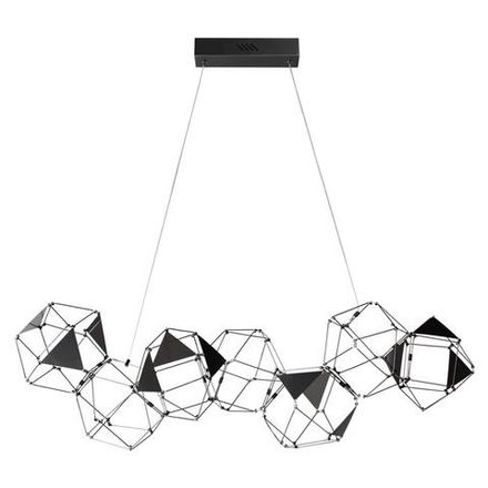 5087/32L L-VISION ODL25 505 черный хром/металл Люстра LED 32W 4000K 1900Лм TRELLIS