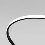 Подвесной светодиодный светильник с пультом управления 90264/1 черный