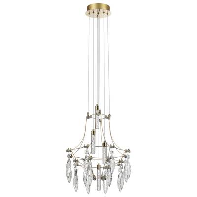 7000/35L CLASSIC ODL_EX25 83 Подвесной светильник металл/хрусталь/нерж сталь IP20 LED 35W 4000K 220-240V FLAMENCO