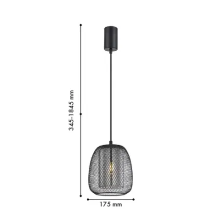 Подвес Galler 4349-1P, 1*E27*40W. ТМ F-Promo