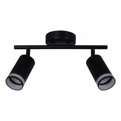16001-9.5-002CT SPOT LIGHT GU10 BK светильник точечный Reluce Technical, GU10х2