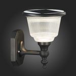 SL9502.401.01 Светильник уличный настенный ST-Luce Черный/Черный, Прозрачный LED 1*2W 3000-6000K