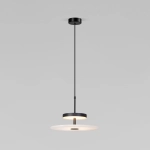 Светодиодный подвесной светильник с мраморным рассеивателем 40342 LED черный, LED