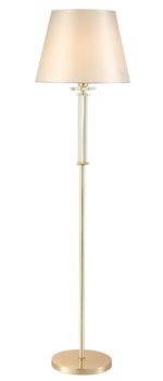 Торшер Crystal Lux NICOLAS PT1 GOLD/WHITE 3401/601