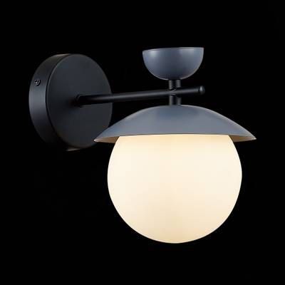 SLE220201-01 Бра Черный, Серый/Белый G9 1*5W