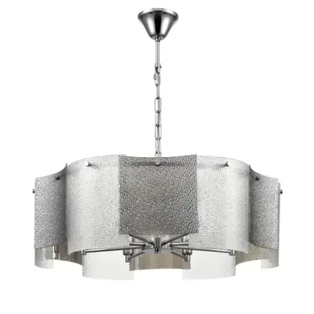 6594/8 MODERNI LN25 148 хром/тонированное стекло, металл/стекло Люстра подвесная E14 8*40W 220V DANDY