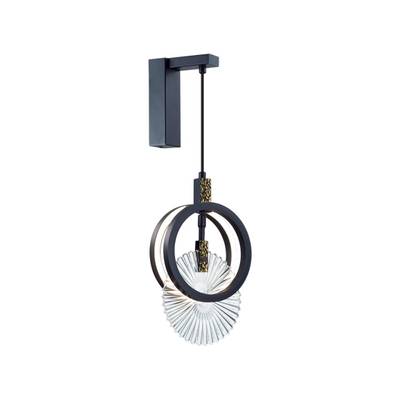 5421/17WL HIGHTECH ODL_EX25 105 черный/золото/металл/стекло Настенный светильник LED 17W 3000K 986Лм MERCURY
