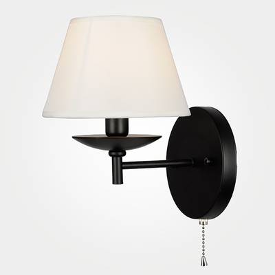 Бра с выключателем 60060/1 черный