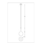 Подвесной светильник Arte Lamp Gala A2720SP-1SG, 1хE14