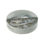 8028/80CL LEDIO LN25 белый/белый, металл/акрил Потолочный светильник с ПДУ LED 80W 3000-6000К 220V OSAKA