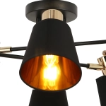 IL6116-6COU-79 BK GD Abelie светильник потолочный ILLUMICO, E14х6
