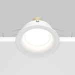 Встраиваемый светильник Изящность / Slim 1*GU10 10 Вт, DL027-2-01W. TM Maytoni