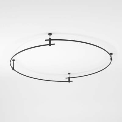 Esthetic Magnetic Шинопровод Round черный Ø1800 85218/00