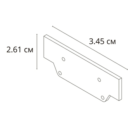 Заглушка для профиля Arte Lamp TRACK ACCESSORIES A631005E