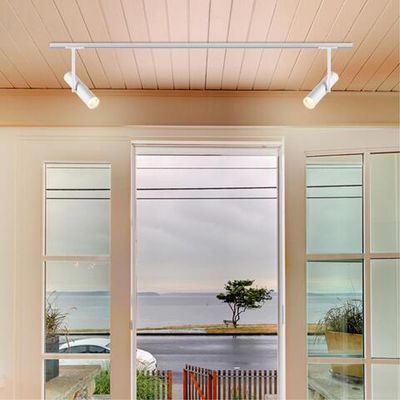 370574 PORT NT19 241 белый Светильник трековый однофазный трехжильный IP20 GU10 50W 220V BATRA