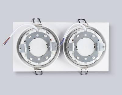 Светильник встраиваемый TN6612/2 WH белый IP44 GX53/2 max 15W 215*110*24