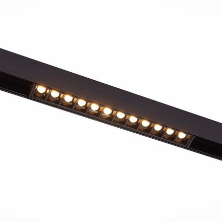 ST361.446.12 Магнитный трековый светильник Черный LED 1*12W 4000K 1 009Lm Ra&gt;80 36° IP20 L222xW22xH44 48V