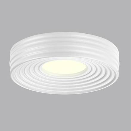 7704/40L AVRA LED SN 044 Светильник металл/пластик/белый LED 40Вт 4000K D470 IP20 MACARON