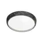 7639/DL COLOR SN 84 Светильник пластик/черн. мрамор LED 48Вт 4000K D410 IP43 MRAMO BLACK