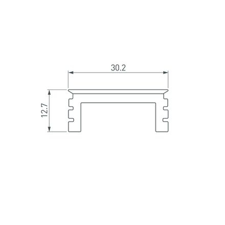 Экран LINE-3535-BENT-SIDE-2M OPAL (Arlight, -)