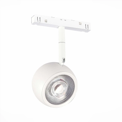 ST355.546.10 Магнитный трековый светильник Белый LED 1*10W 4000K 470Lm Ra>80 36° IP20 L120xW50xH176 48V