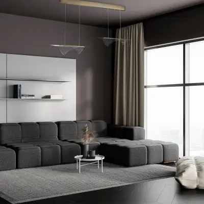 731323 Люстра VARESE 35W LED 3628LM 360G ЗОЛОТО 3000K Lightstar