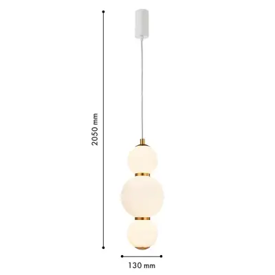 Подвес Kiran 4613-1P, LED*7W, 910LM, 3000K. ТМ F-Promo