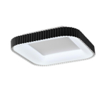 7768/56L AVRA LED SN 578 Светильник металл/белый/черный LED (56Вт+14Вт) 3000-6000K 500х500 IP43 пульт ДУ+подсветка SHARMEL