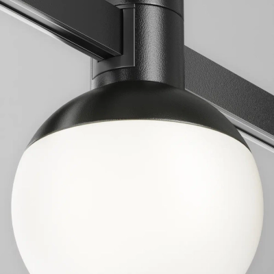 Трековый светильник Луна / Luna Flarity 4000K 4Вт 120°, TR149-1-5W4K-B. TM Maytoni