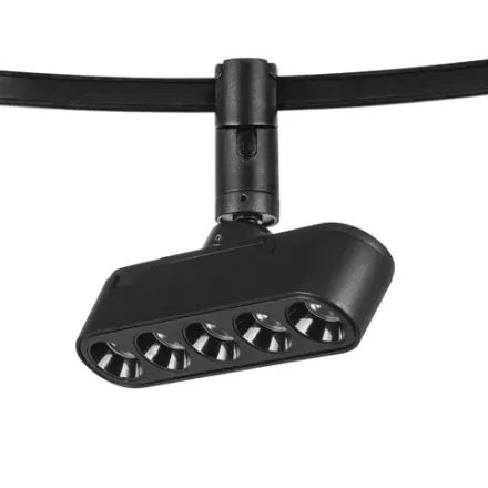 267437 Светильник 48V д/1-фазн трека DUE LED 5W 220LM 24G ЧЕРНЫЙ 3000K IP20 Lightstar