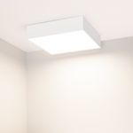 Светильник IM-QUADRO-EMERGENCY-3H-S250x250-28W Warm3000 (WH, 120 deg, 230V) (Arlight, IP40 Металл, 2 года)