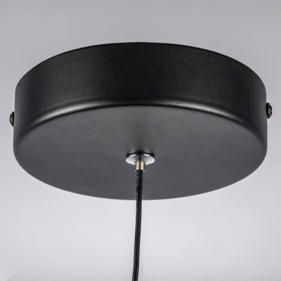 749007 Подвес SATURNO LED 9W 720LM ЧЕРНЫЙ 3000K