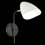 SLE103601-01 Бра Черный, Золотой/Белый E14 1*40W