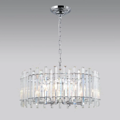 Citilux Ингвар CL334181 Люстра подвесная хрустальная Хром