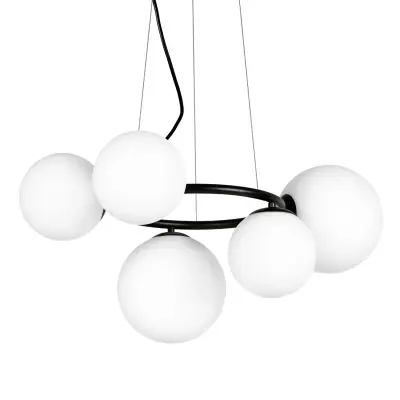 815057 Люстра GLOBO 5х40W G9 МАТОВЫЙ ЧЕРНЫЙ Lightstar