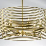 728063 Люстра ZETA 6х40W E14 ЗОЛОТО Lightstar