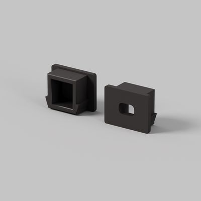 Комплект заглушек (для профиля 16×12) 10 шт., ALM-005-B-EC 642022. TM Maytoni