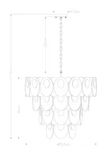 Подвесная люстра Arte Lamp ROSABELLA A4067LM-11CC, 11хE14
